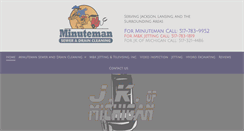 Desktop Screenshot of minutemansewer.com